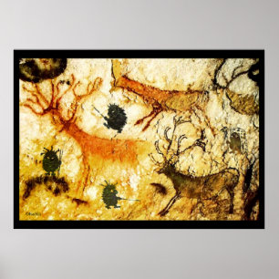 Höhlenstücke Igel Poster