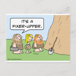 Höhlenstützpunkt Postkarte