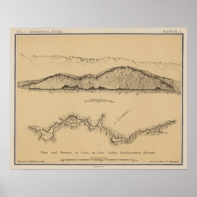 Höhlental, Nevada Poster (Vorne)
