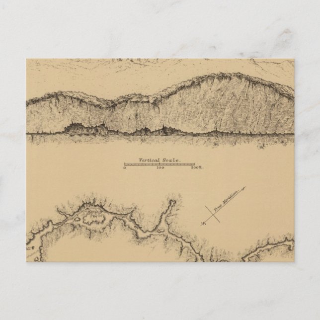 Höhlental, Nevada Postkarte (Vorderseite)