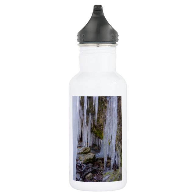 Höhlentunnel Eiswasserflasche Edelstahlflasche (Rechts)