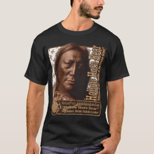 Hohler Horn-Bär Brule Dakota T-Shirt
