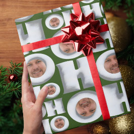 HoHo! Geschenk von mir! Ihr Face Wrapping Paper Geschenkpapier