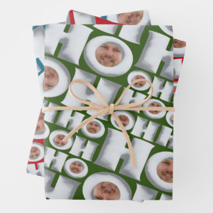 HoHo! Geschenk von mir! Ihr Face Wrapping Paper Geschenkpapier Set