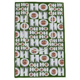 HoHo! Geschenk von mir! Ihr Face Wrapping Paper Mittlere Geschenktüte