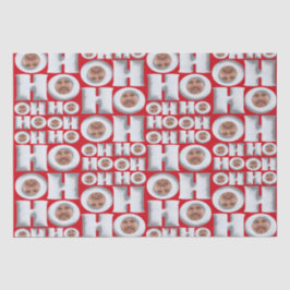 HoHo! Geschenk von mir! Ihr Face Wrapping Paper Seidenpapier