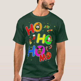 Hoho Homo Gay Weihnachts-Weihnachtsmannmütze Liebe T-Shirt