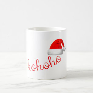 HoHo Weihnachts-Weihnachtsmannmütze Kaffeetasse