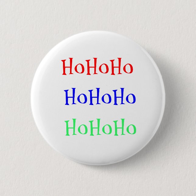 HoHoHo, Button (Vorderseite)