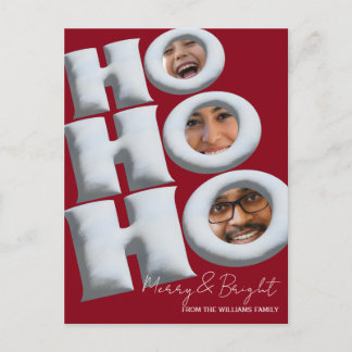 HOHOHO! Create your own holiday card! Postkarte