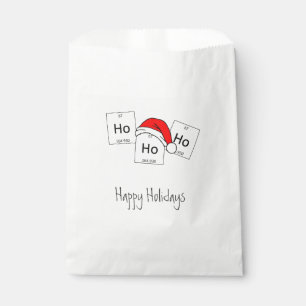 HoHoHo Holmium-Chemie-Element-Weihnachtswortspiel Geschenktütchen