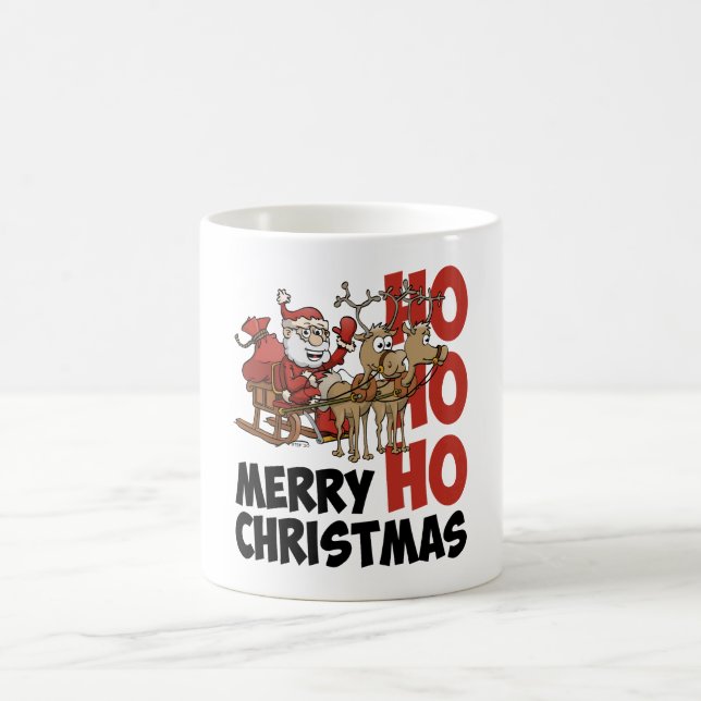Hohoho Merry Christmas. Kaffeetasse (Mittel)