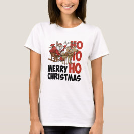 Hohoho Merry Christmas.  T-Shirt