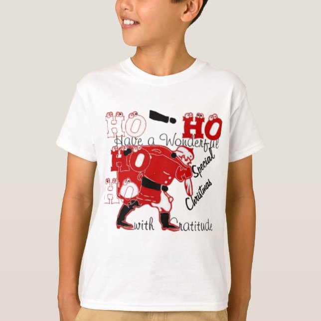 HOHOHOHO haben ein wunderbares Weihnachten mit Dan T-Shirt (Vorderseite)