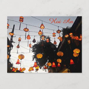 Hoi An Lantern Postcard Postkarte