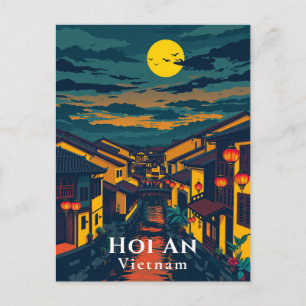 Hoi An Vietnam Altstadt Laternen Postkarte