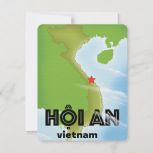 Hoi An Vietnam Reiseplakat Kunst druck
