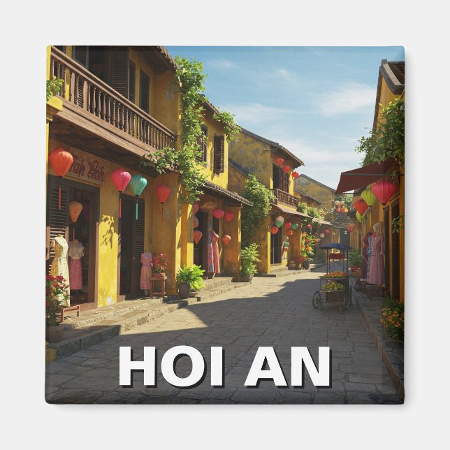 Hoi An Vietnam Travel Magnet (Vorne)