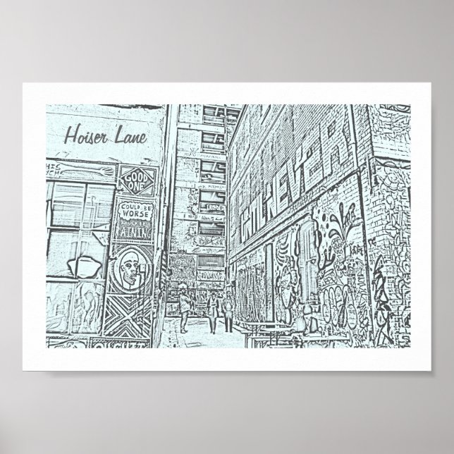 Hoiser Lane Poster (Vorne)