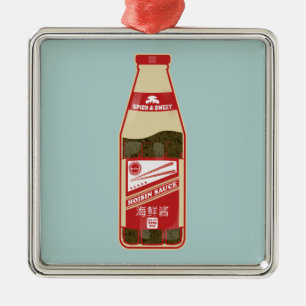 Hoisin Sauce Cantonese Food Ornament Aus Metall