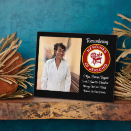 HOJ Love, Missed & Cherished Memorial Plaque Fotoplatte