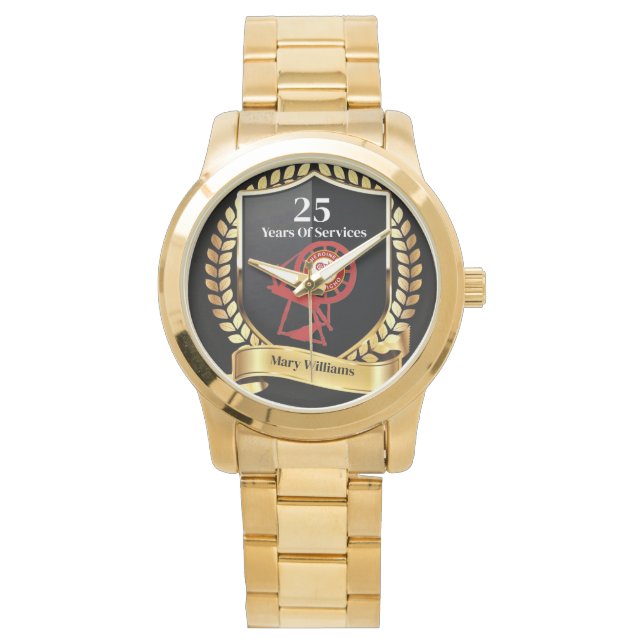 HOJ Years of Services Armbanduhr (Vorderseite)