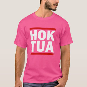 HOK TUA Funny Hawk Tuah Viral Meme Splitter auf di T-Shirt