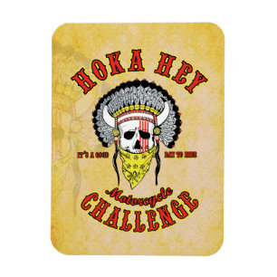 Hoka Hey Challenge Magnet