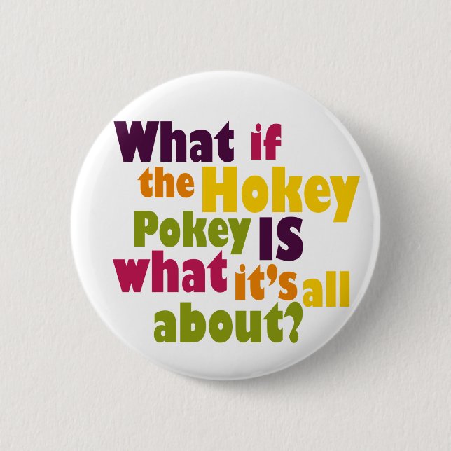 Hokey Pokey Button (Vorderseite)