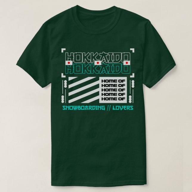 Hokkaido T-Shirt (Design vorne)