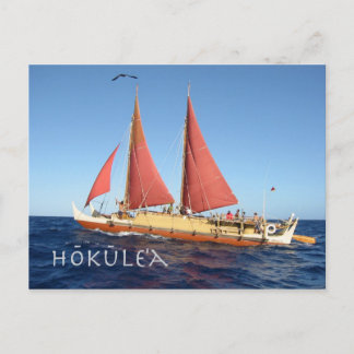 Hokulea Postcard, antiker Hawaiianischer Ausflugsk Postkarte