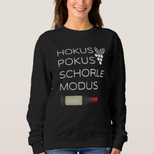 Hokus Pokus Schorle Wandern neben dem Wasser Sweatshirt