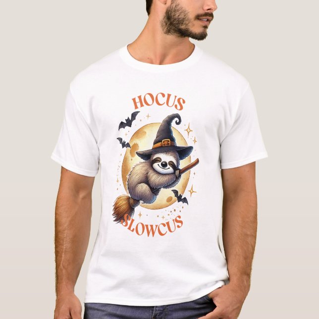 Hokus Slowcus Hexenfaultier T-Shirt (Vorderseite)