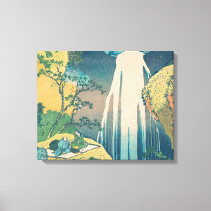 Hokusai Amida-Fälle Japan Wasserfall  Leinwanddruck