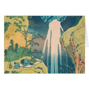 Hokusai Amida Falls Japan Wasserfall