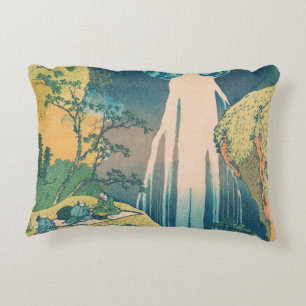 Hokusai Amida Falls Japan Wasserfall Dekokissen