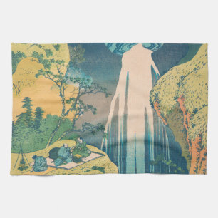 Hokusai Amida Wasserfall Japan Wasserfall Geschirrtuch