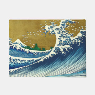 Hokusai Big Wave Japan japanische Kunst Fußmatte