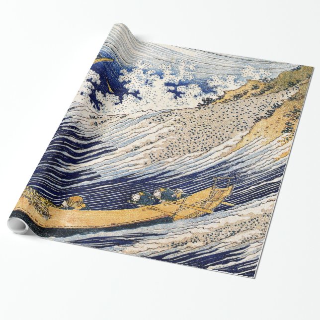 Hokusai - Choshi in Shimosha Geschenkpapier (Ungerollt)