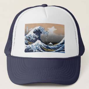 Hokusai, "Die große Welle vor Kanagawa" Truckerkappe