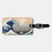 Hokusai "die große Wellen-" Gepäckanhänger
