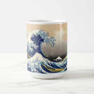 Hokusai die große Wellen-Tasse Kaffeetasse