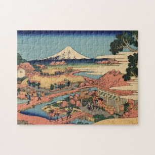 Hokusai - Fuji View Landschaft Jigsaw Puzzle
