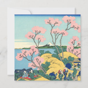 Hokusai Fuji von Gotenyama auf dem Tōkaidō Einladung
