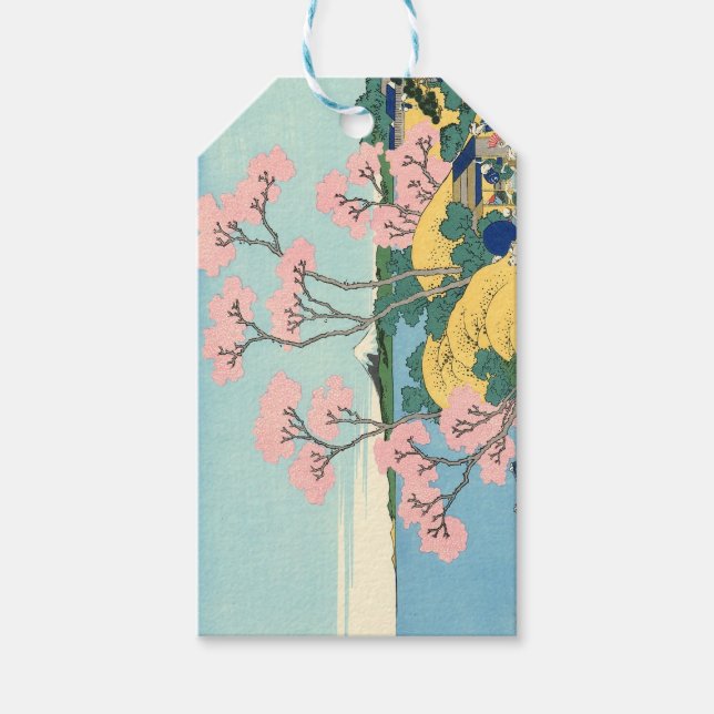 Hokusai Fuji von Gotenyama auf dem Tōkaidō Geschenkanhänger (Vorderseite)