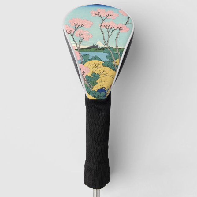 Hokusai Fuji von Gotenyama auf dem Tōkaidō Golf Headcover (Vorderseite)