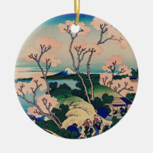 Hokusai - Goten-Yama-Hill Keramik Ornament