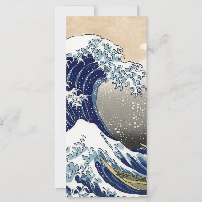 Hokusai Great Wave Off Kanagawa Katsushika Tsunami (Vorderseite)
