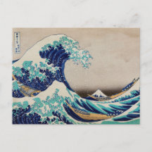 Hokusai Great Wave off Kanagawa. Vintage japanisch