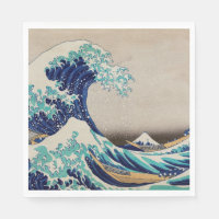 Hokusai Great Wave off Kanagawa. Vintage japanisch